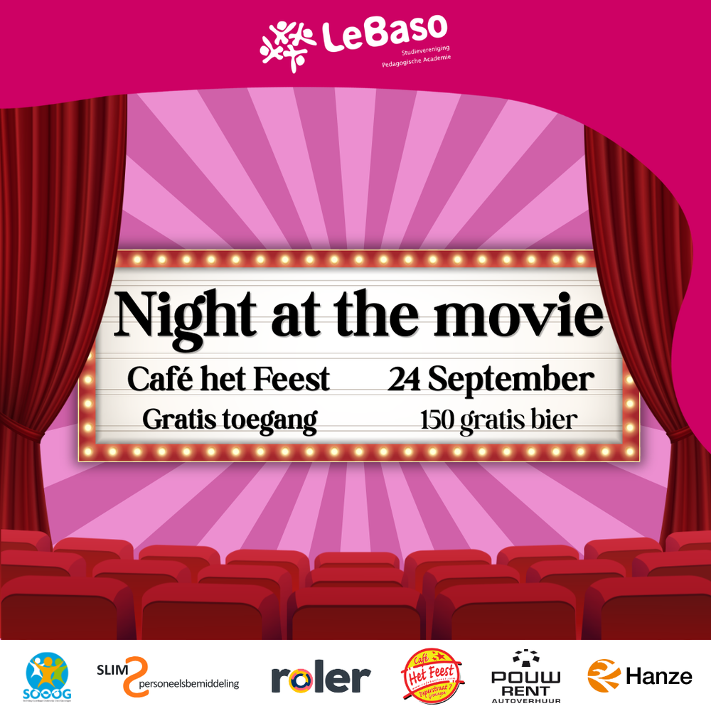 Borrel: Movie Night